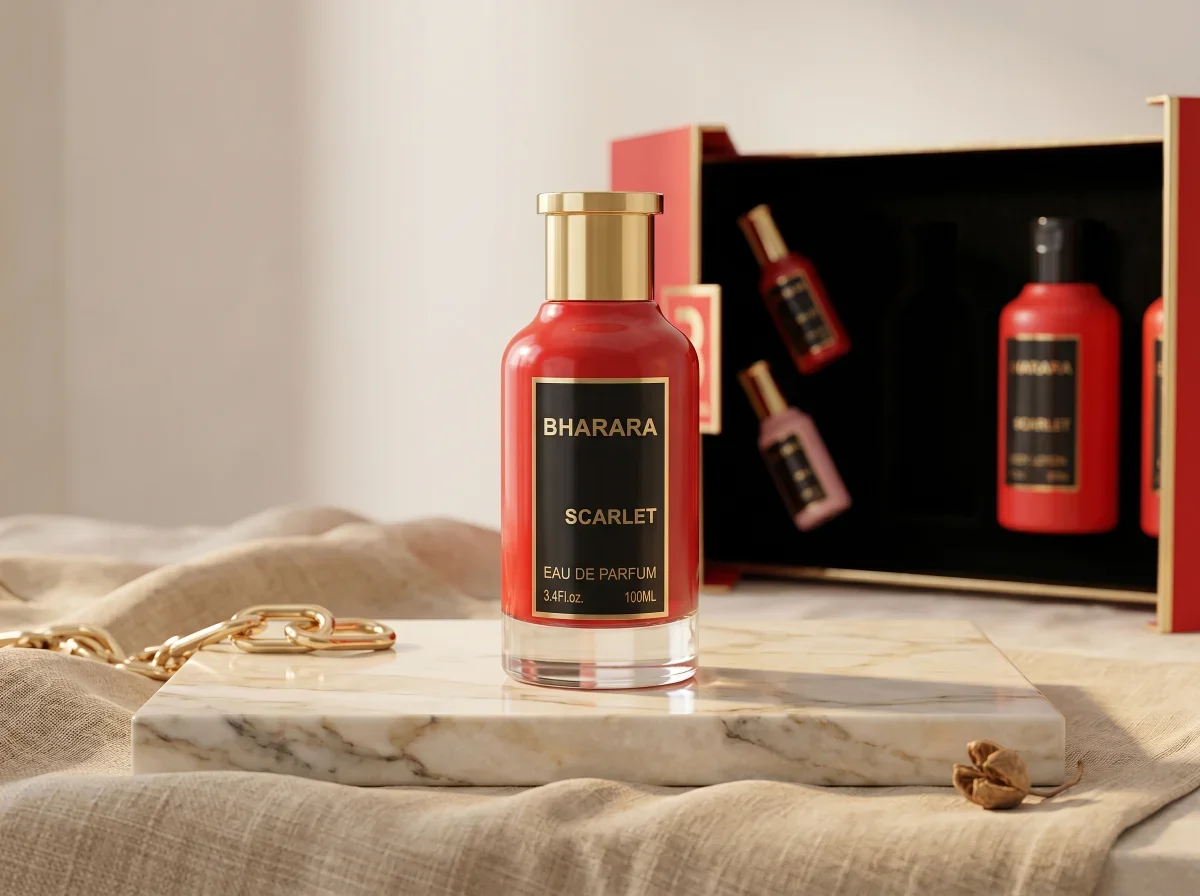 Bharara Scarlet Gift Set Gift set 100 ml miniatura 4