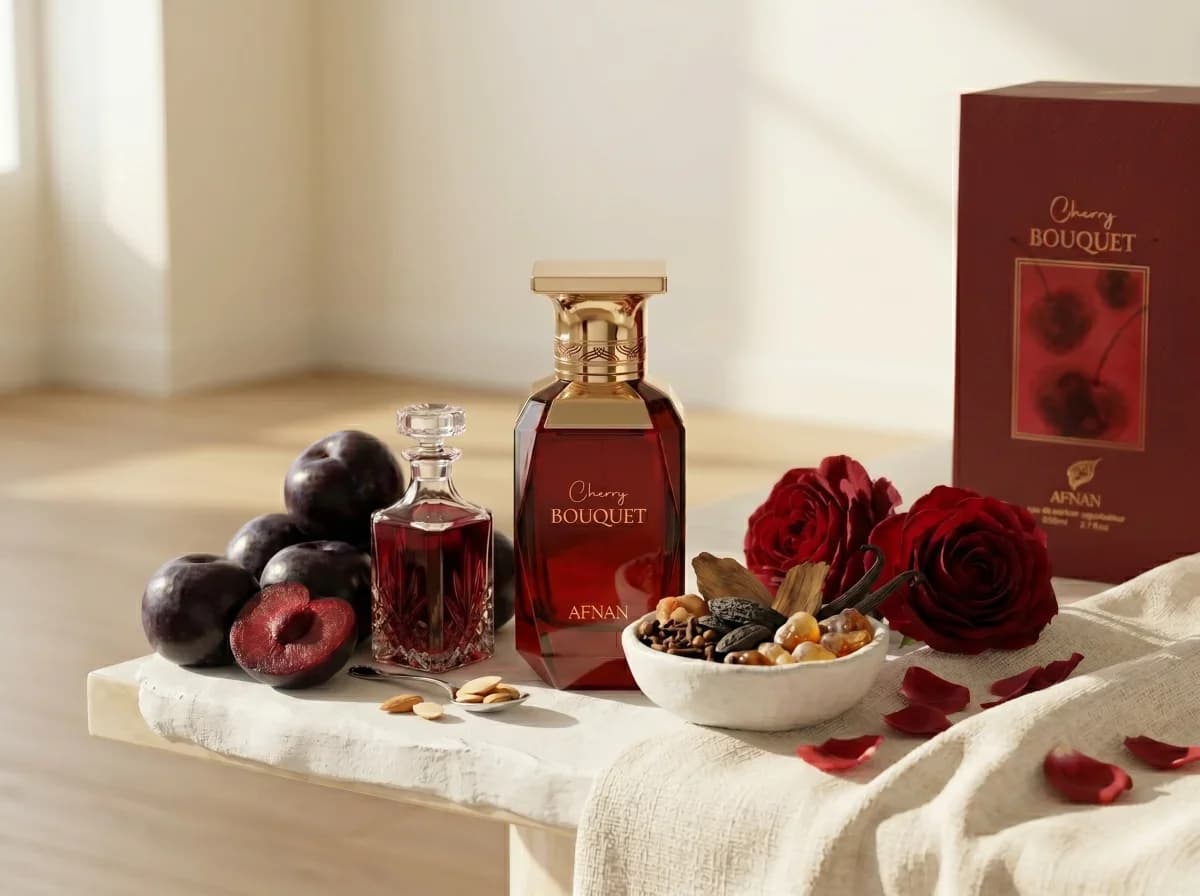 Afnan Cherry Bouquet EdP / Eau de Parfum 80 ml miniatura 2