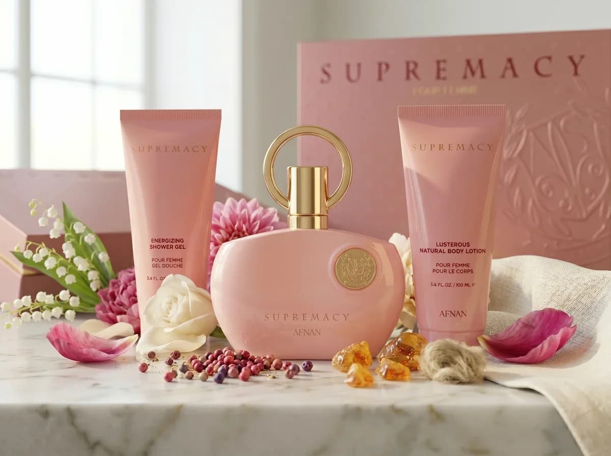 Afnan Supremacy Pink Pour Femme Gift Set Gift set 100 ml miniatura 2