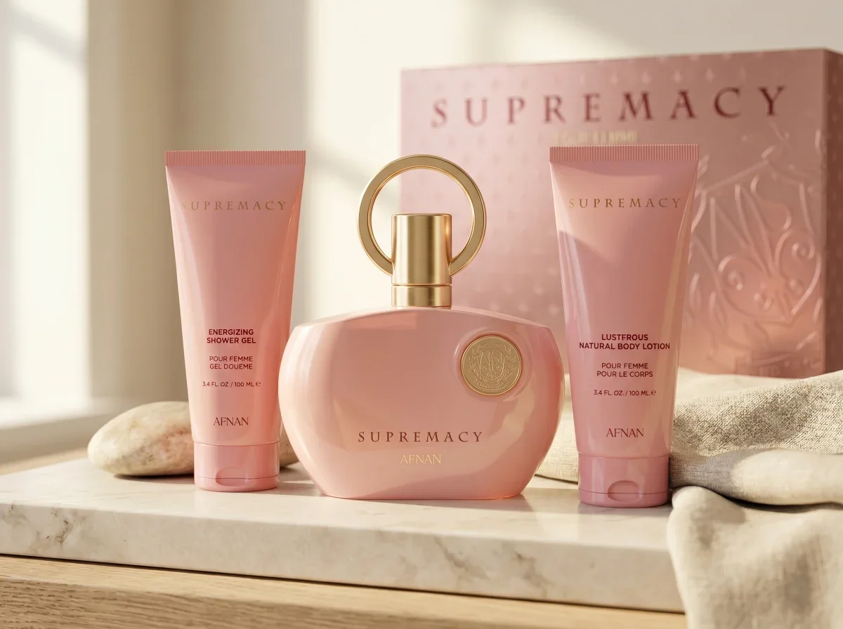 Afnan Supremacy Pink Pour Femme Gift Set Gift set 100 ml miniatura 3