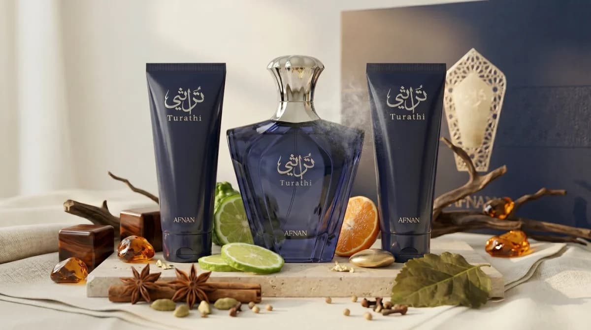 Afnan Turathi Blue Gift Set Gift set 100 ml miniatura 2