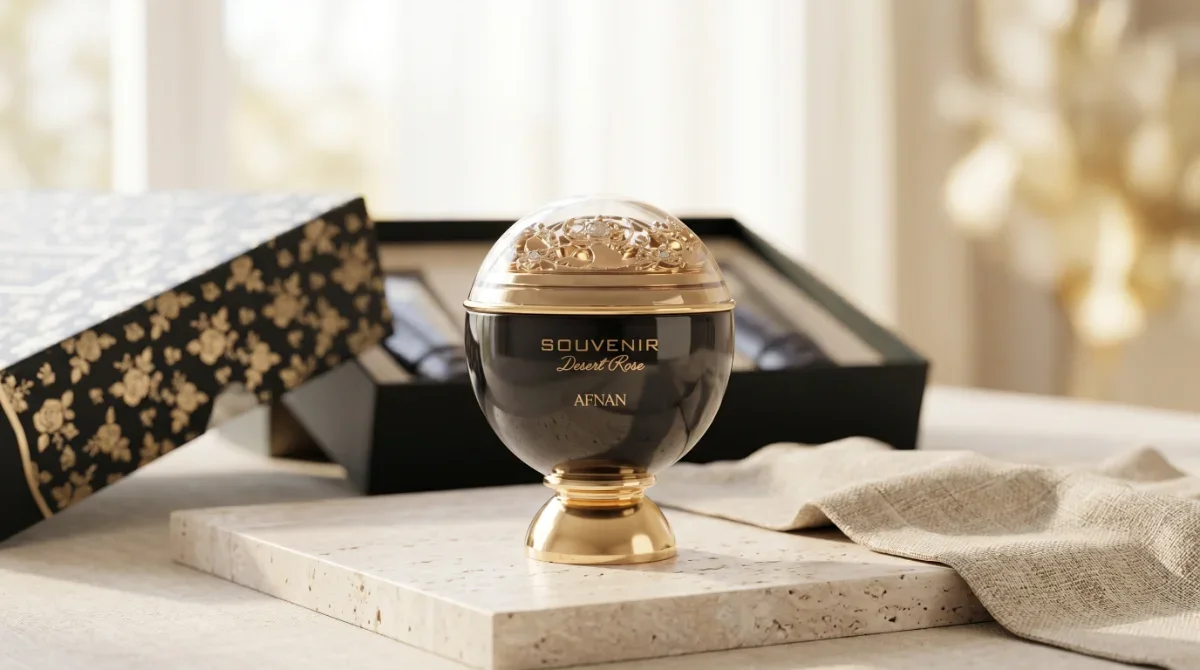 Afnan Souvenir Desert Rose Gift Set