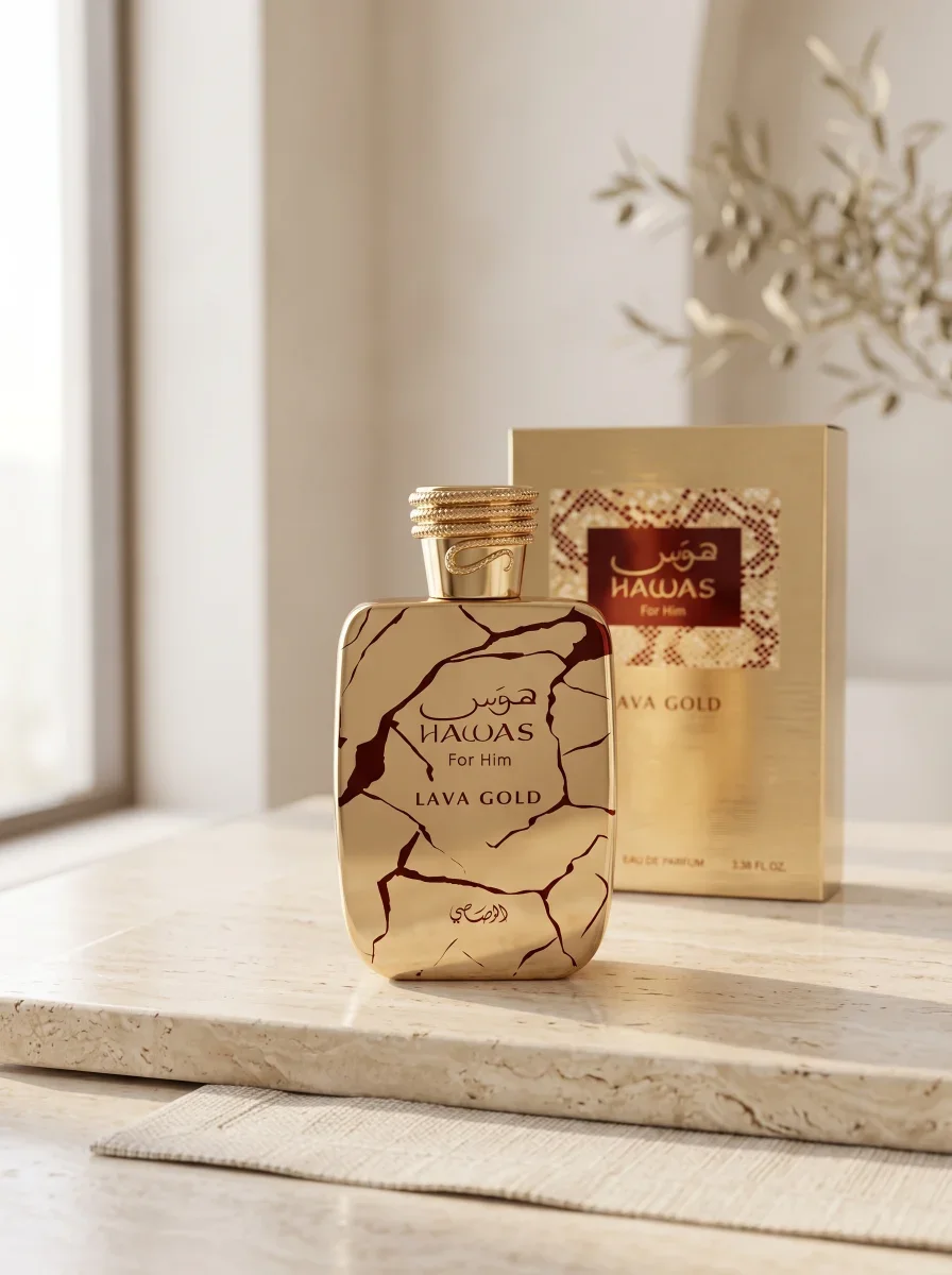 Rasasi Hawas Lava Gold EdP / Eau de Parfum 100 ml miniatura 4