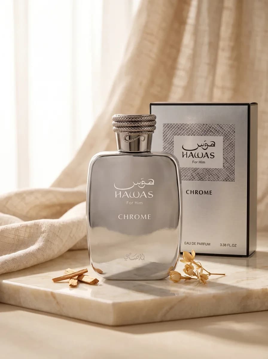 Rasasi Hawas Chrome EdP / Eau de Parfum 100 ml miniatura 3