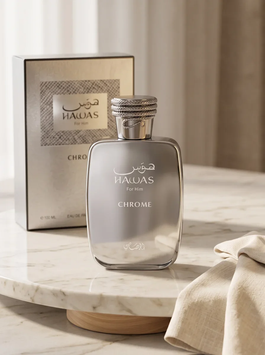 Rasasi Hawas Chrome EdP / Eau de Parfum 100 ml miniatura 4