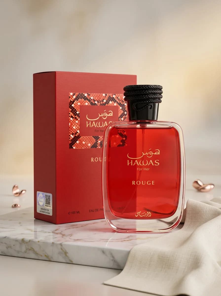 Rasasi Hawas Rouge EdP / Eau de Parfum 100 ml miniatura 4
