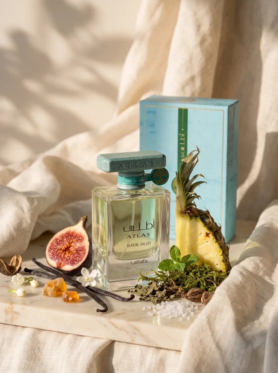 Lattafa Atlas Glacial Valley EdP / Eau de Parfum 55 ml miniatura 2