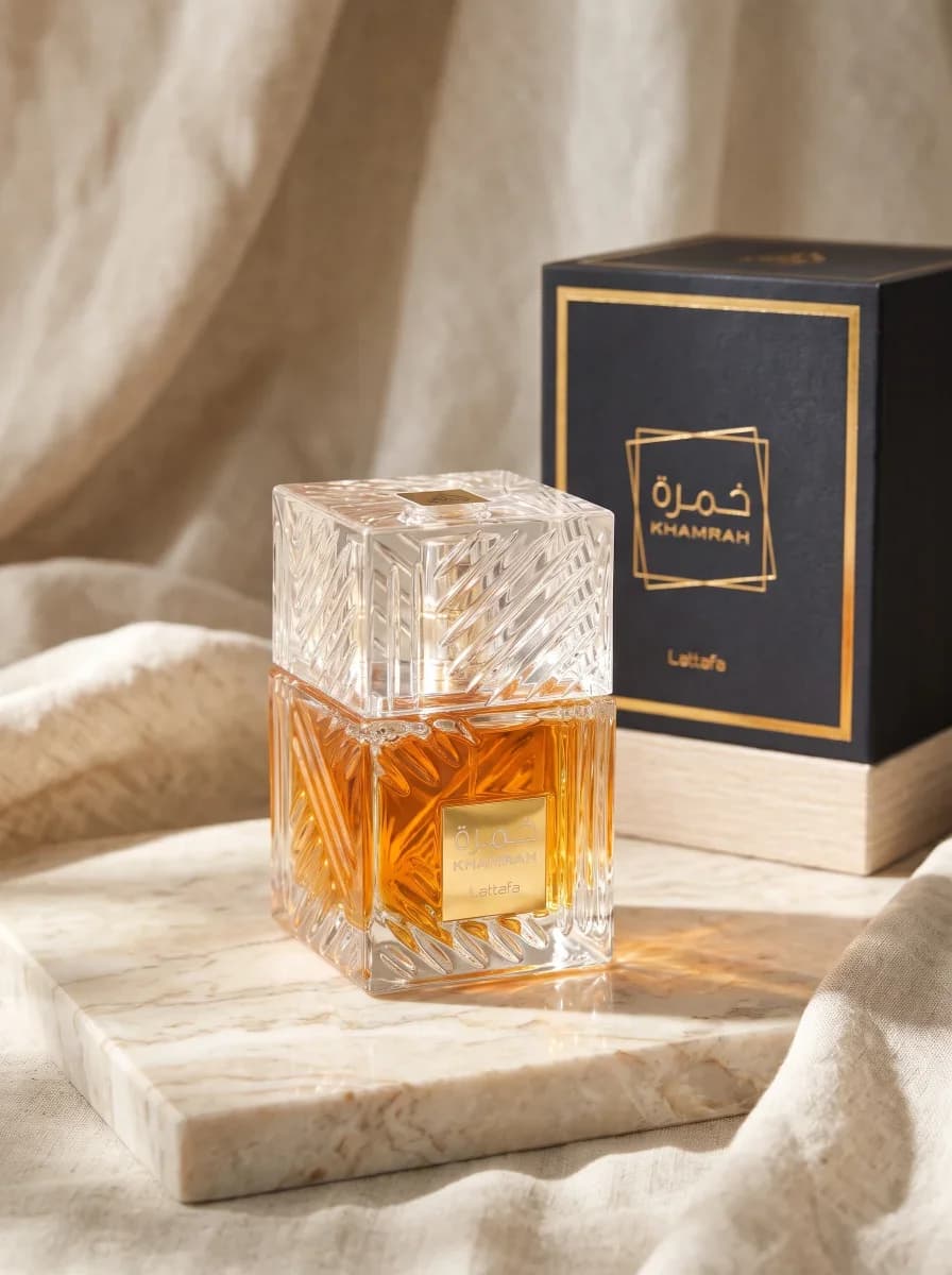 Lattafa Khamrah EdP / Eau de Parfum 100 ml miniatura 3