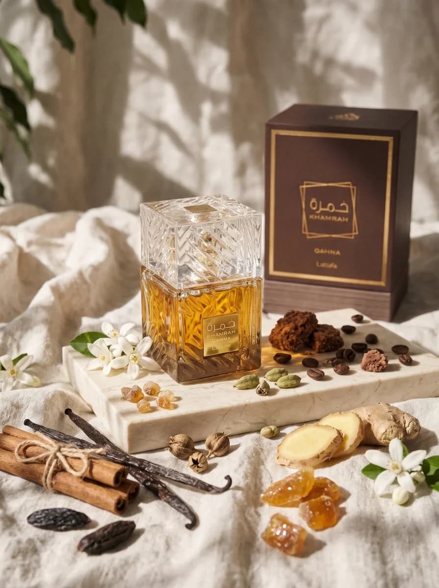 Lattafa Khamrah Qahwa EdP / Eau de Parfum 100 ml miniatura 2