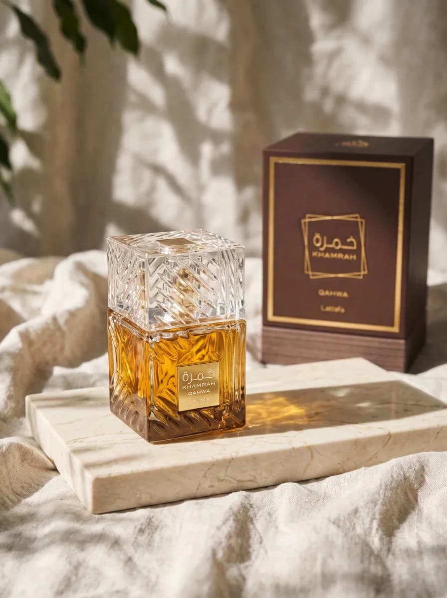 Lattafa Khamrah Qahwa EdP / Eau de Parfum 100 ml miniatura 5