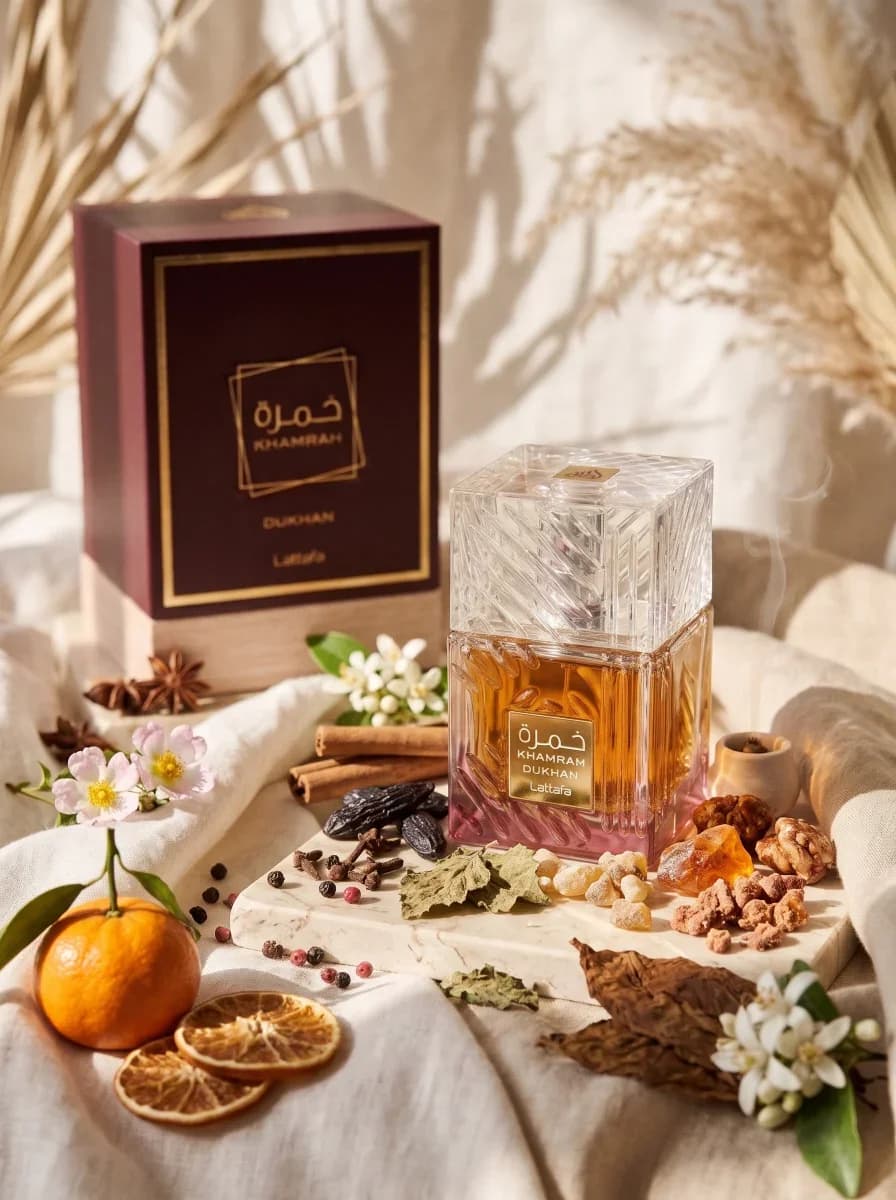 Lattafa Khamrah Dukhan EdP / Eau de Parfum 100 ml miniatura 2