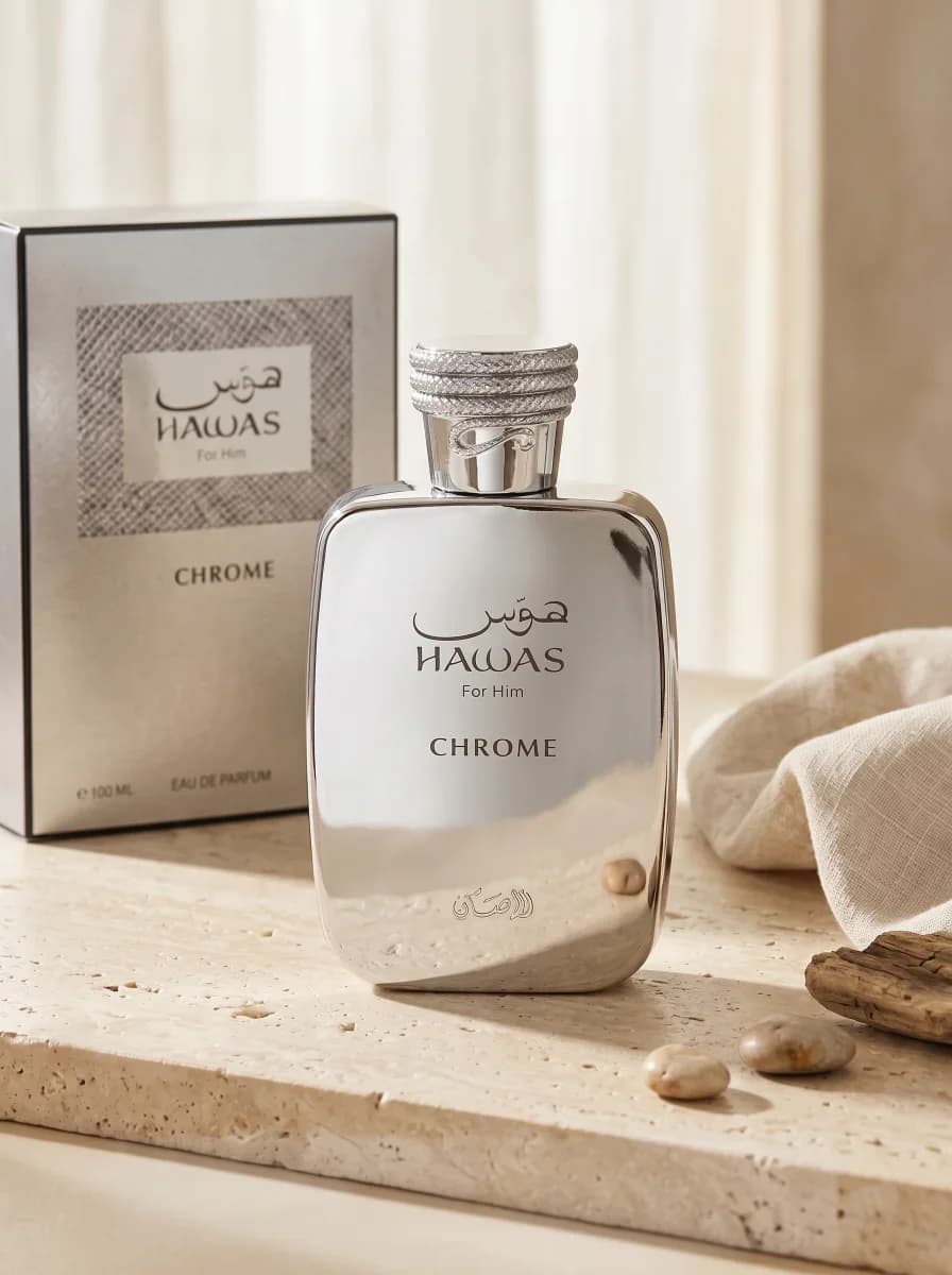 Rasasi Hawas Chrome EdP / Eau de Parfum 100 ml — imatge 1 de 5