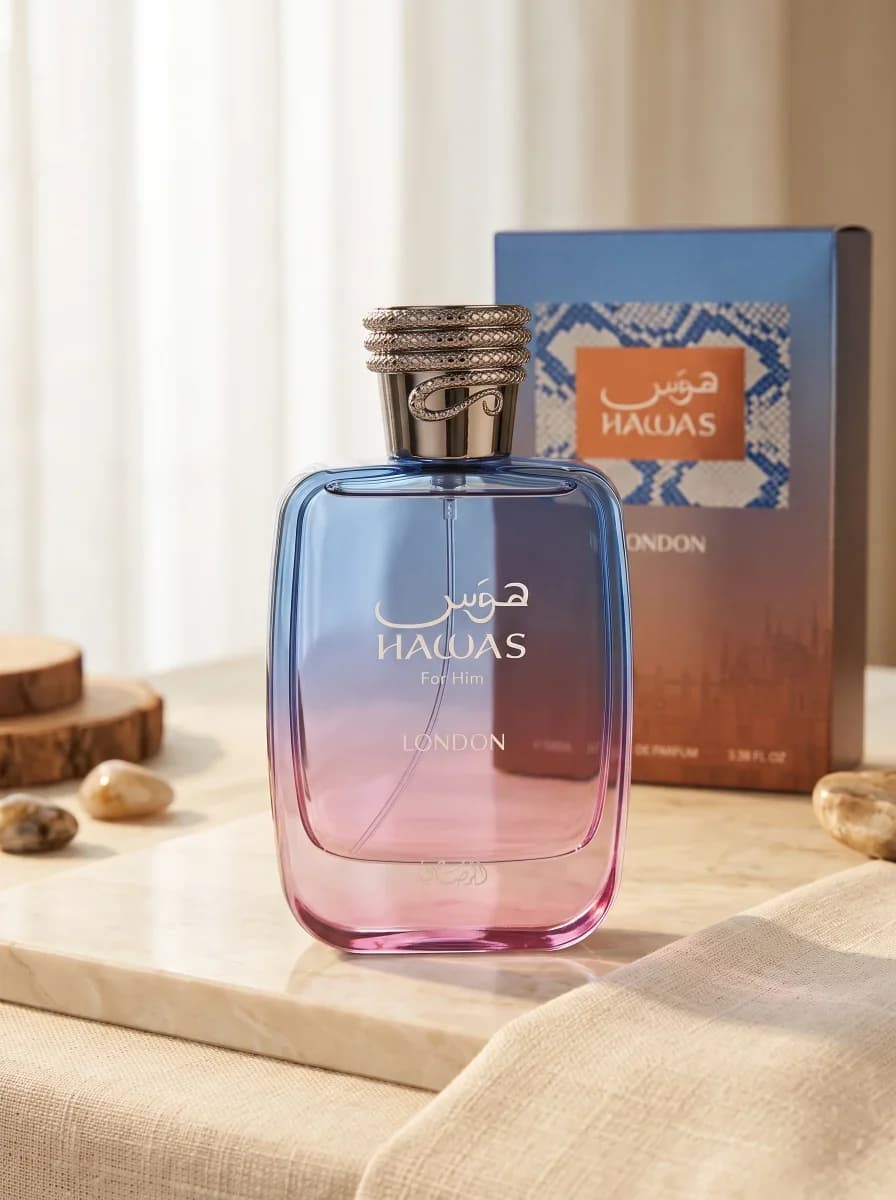 Rasasi Hawas London EdP / Eau de Parfum — imagen 1 de 5